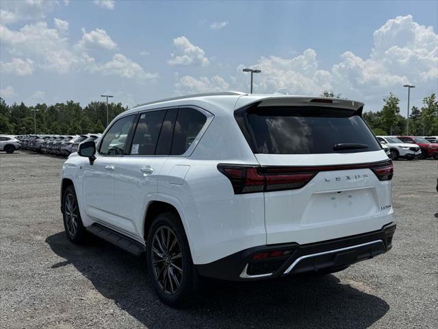 new 2025 Lexus LX 700h car, priced at $121,010