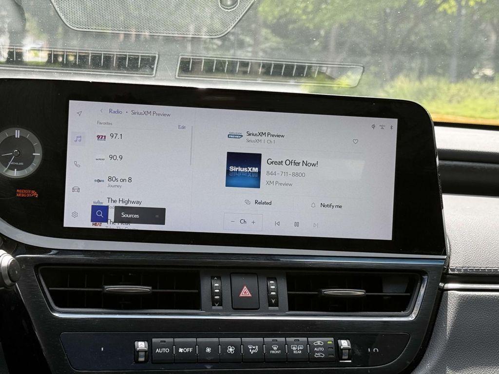 used 2023 Lexus ES 250 car, priced at $35,177