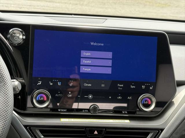 new 2025 Lexus TX 500h car, priced at $73,944