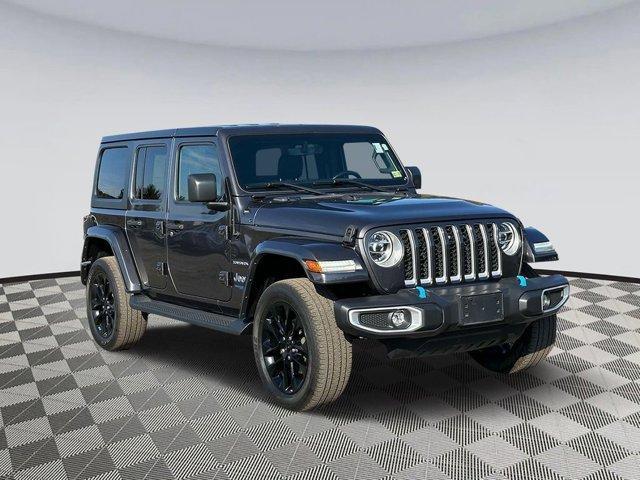 used 2022 Jeep Wrangler Unlimited 4xe car, priced at $30,577