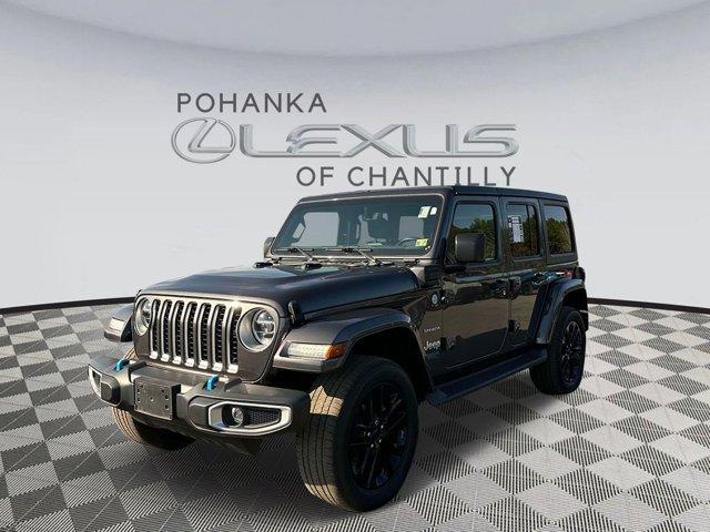 used 2022 Jeep Wrangler Unlimited 4xe car, priced at $31,700