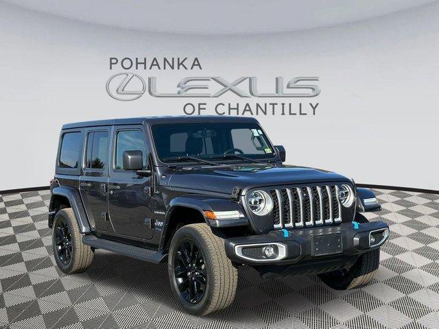 used 2022 Jeep Wrangler Unlimited 4xe car, priced at $31,700