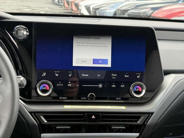 new 2025 Lexus TX 350 car, priced at $57,540