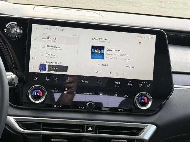 new 2025 Lexus RX 350 car, priced at $57,804