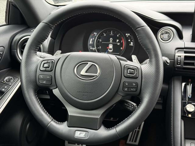 used 2022 Lexus IS 350 car, priced at $42,900