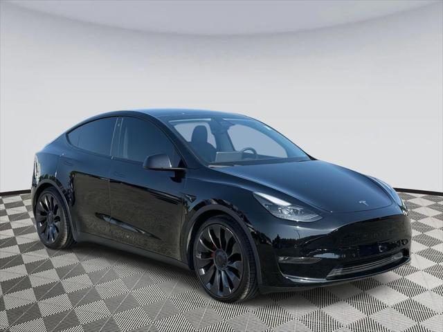 used 2021 Tesla Model Y car, priced at $29,900