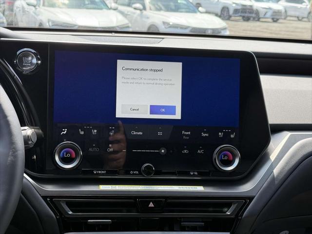 new 2025 Lexus TX 350 car, priced at $65,290