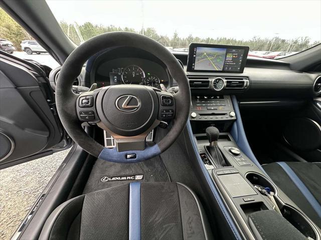 used 2024 Lexus RC F car, priced at $89,900