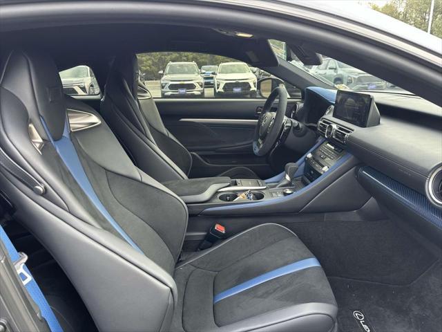 used 2024 Lexus RC F car, priced at $89,900