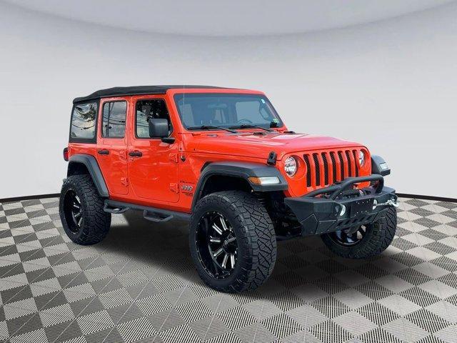 used 2020 Jeep Wrangler Unlimited car, priced at $30,577