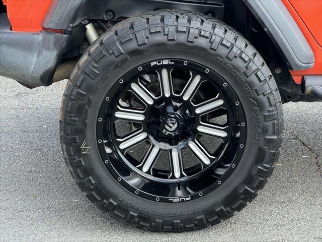 used 2020 Jeep Wrangler Unlimited car, priced at $29,377