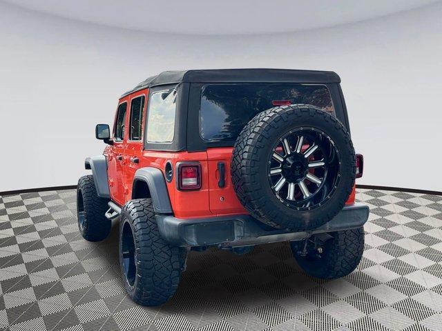 used 2020 Jeep Wrangler Unlimited car, priced at $27,500