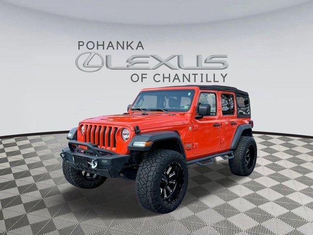 used 2020 Jeep Wrangler Unlimited car, priced at $31,777