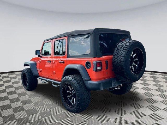 used 2020 Jeep Wrangler Unlimited car, priced at $29,377