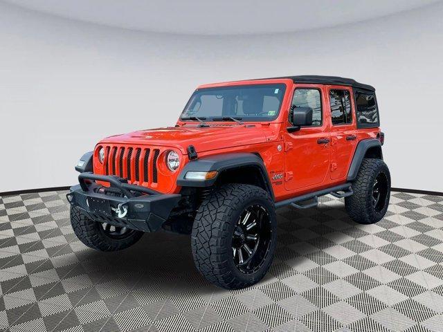 used 2020 Jeep Wrangler Unlimited car, priced at $27,500