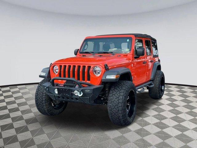 used 2020 Jeep Wrangler Unlimited car, priced at $27,500