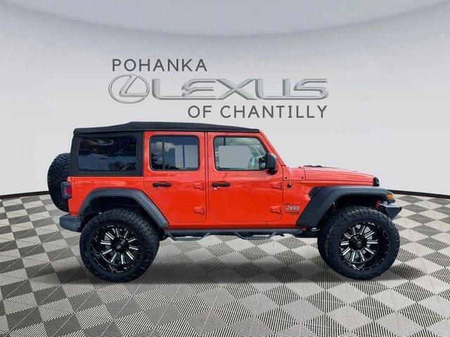 used 2020 Jeep Wrangler Unlimited car, priced at $31,777