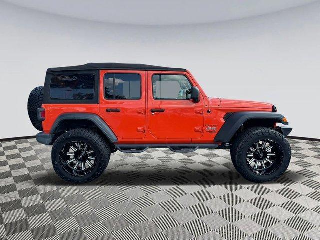 used 2020 Jeep Wrangler Unlimited car, priced at $27,500