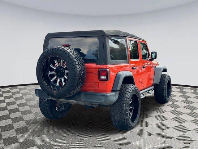 used 2020 Jeep Wrangler Unlimited car, priced at $27,500