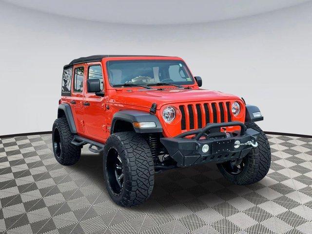 used 2020 Jeep Wrangler Unlimited car, priced at $29,377