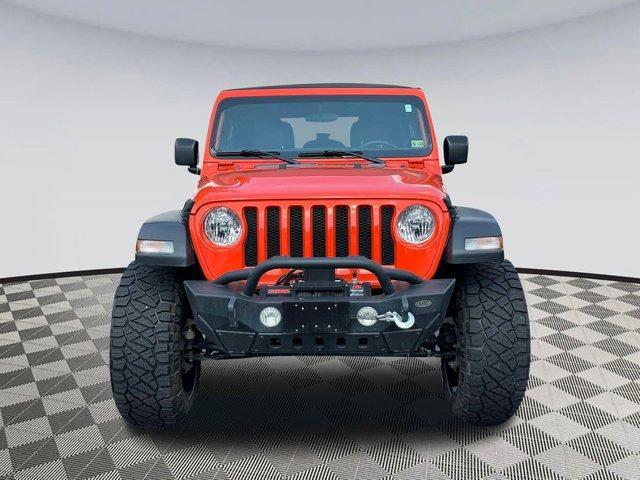 used 2020 Jeep Wrangler Unlimited car, priced at $27,500