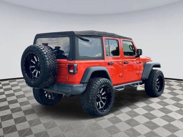 used 2020 Jeep Wrangler Unlimited car, priced at $29,377