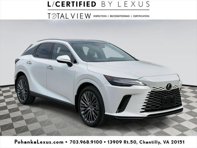 used 2025 Lexus RX 450h+ car, priced at $70,900