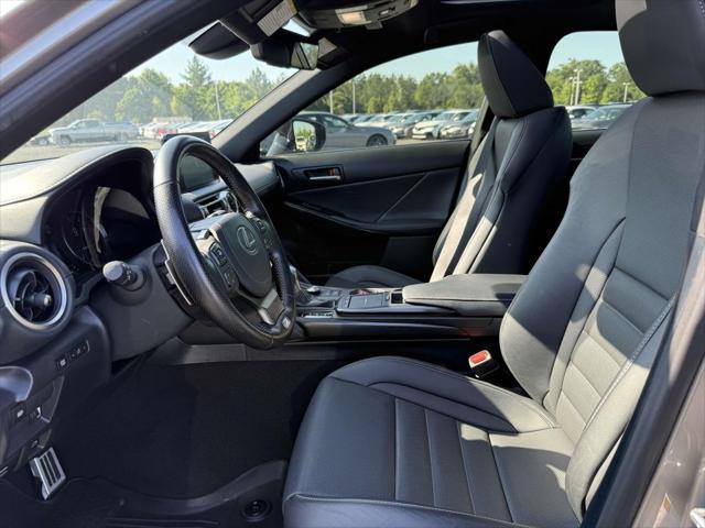 used 2021 Lexus IS 350 car, priced at $43,900