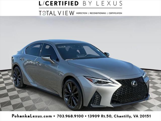 used 2021 Lexus IS 350 car, priced at $43,900