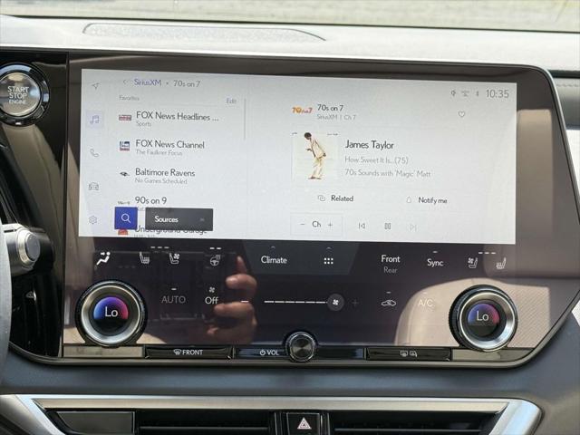 used 2023 Lexus RX 350 car, priced at $55,000