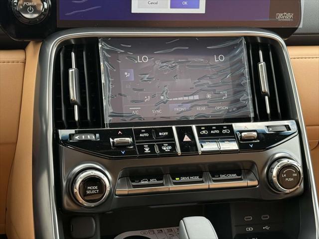 new 2025 Lexus LX 700h car, priced at $121,919