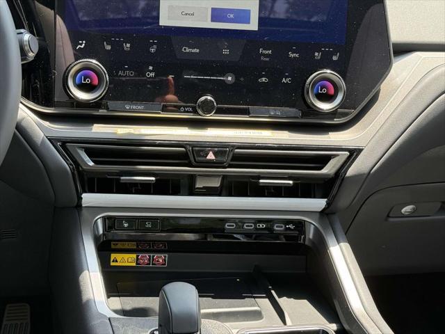 new 2025 Lexus TX 350 car, priced at $64,950