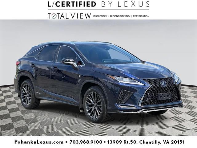 used 2021 Lexus RX 450h car, priced at $48,577