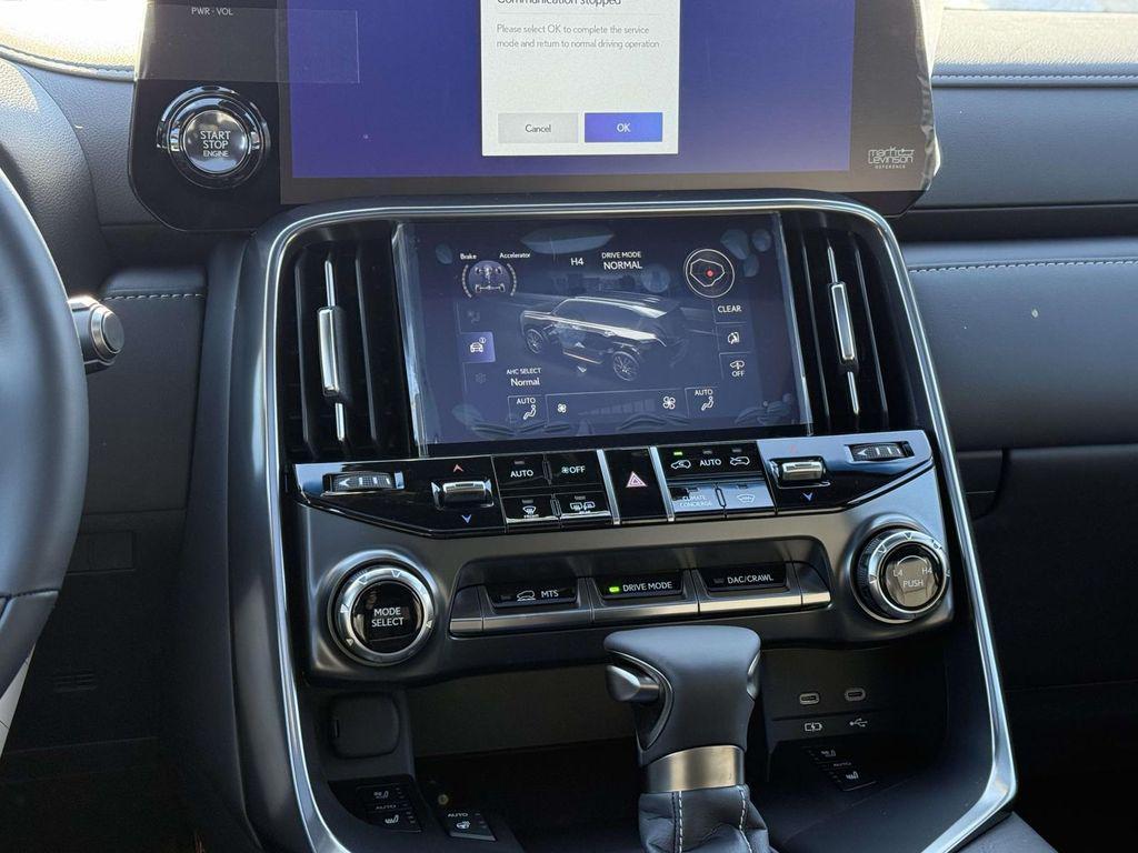 new 2025 Lexus LX 600 car, priced at $119,258