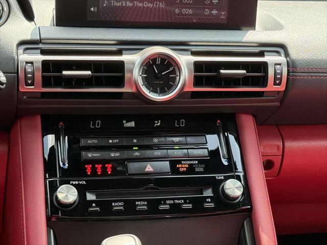 used 2022 Lexus IS 350 car, priced at $39,900