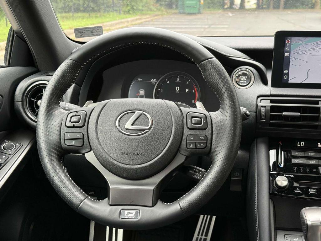 used 2025 Lexus IS 350 car, priced at $51,977