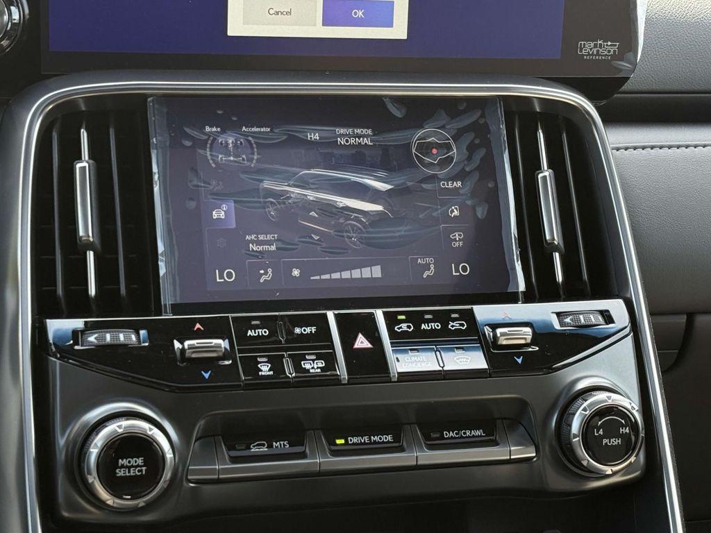 new 2025 Lexus LX 700h car, priced at $118,884