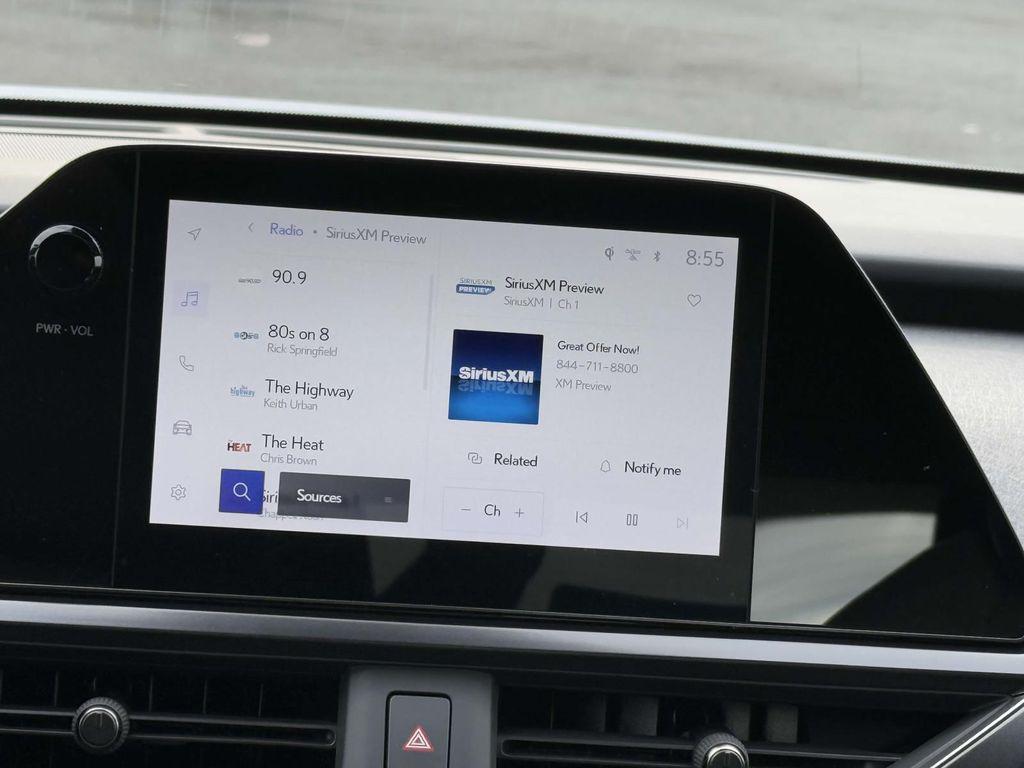 used 2024 Lexus UX 250h car, priced at $36,900