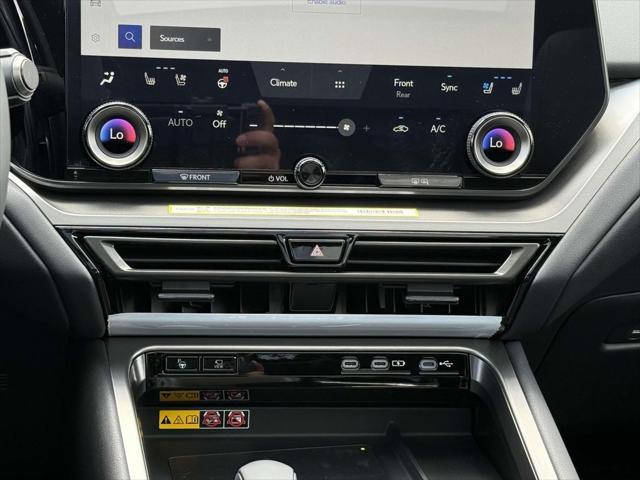 new 2025 Lexus TX 350 car, priced at $65,445
