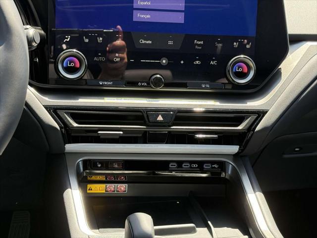 new 2025 Lexus TX 350 car, priced at $63,400
