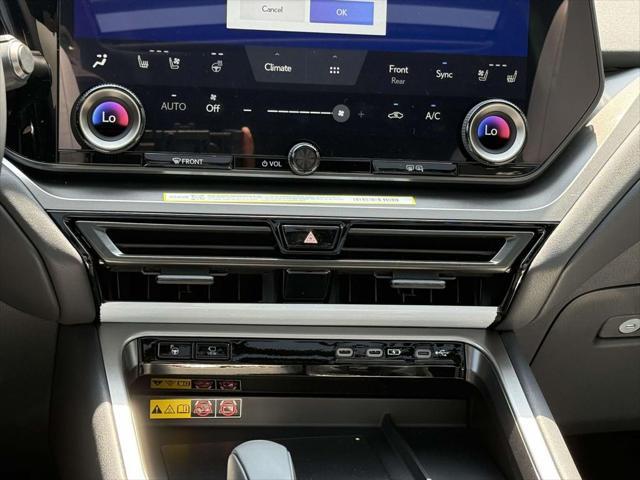 new 2025 Lexus TX 350 car, priced at $66,445