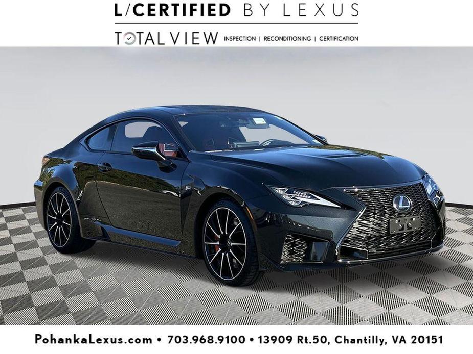 used 2023 Lexus RC F car, priced at $76,700