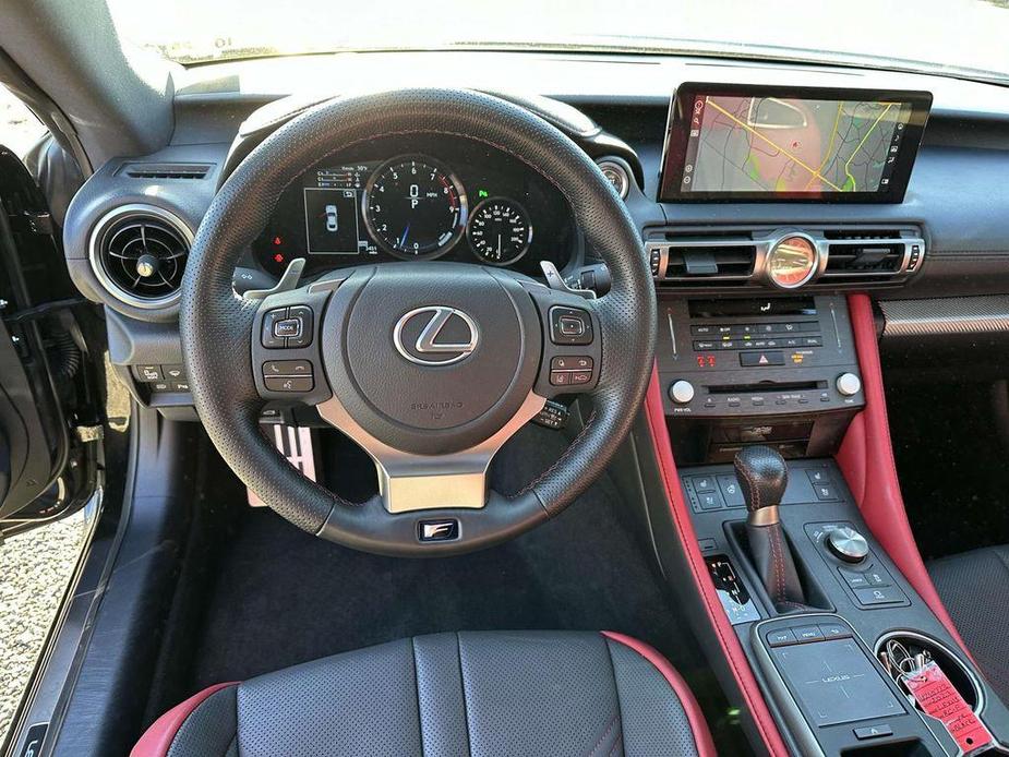 used 2023 Lexus RC F car, priced at $76,700