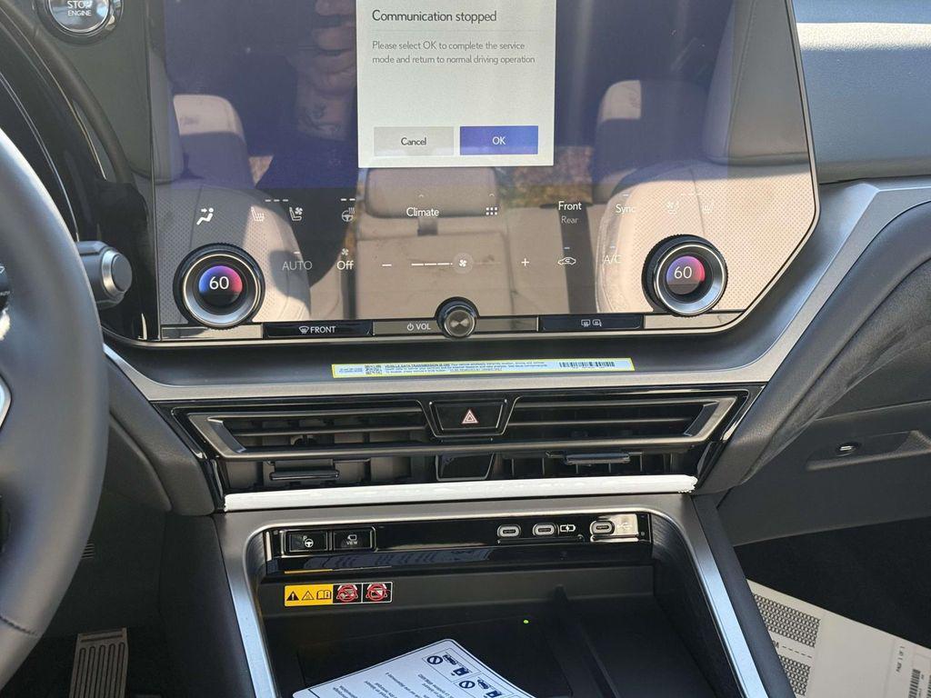 new 2026 Lexus TX 350 car, priced at $72,234