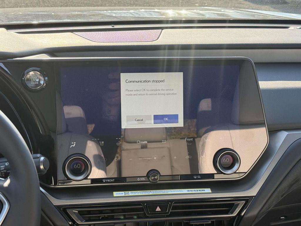 new 2026 Lexus TX 350 car, priced at $72,234