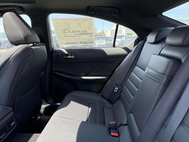 new 2025 Lexus IS 350 car, priced at $61,308