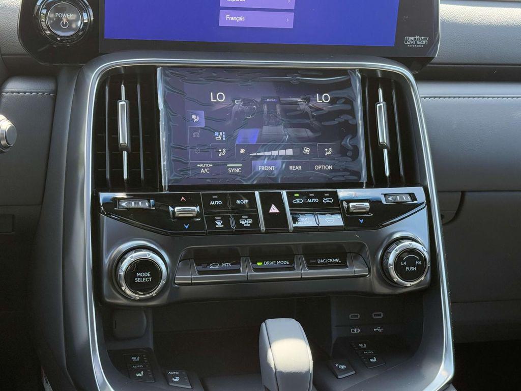 new 2025 Lexus LX 700h car, priced at $120,779