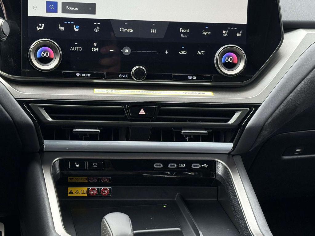 used 2025 Lexus TX 500h car, priced at $71,900