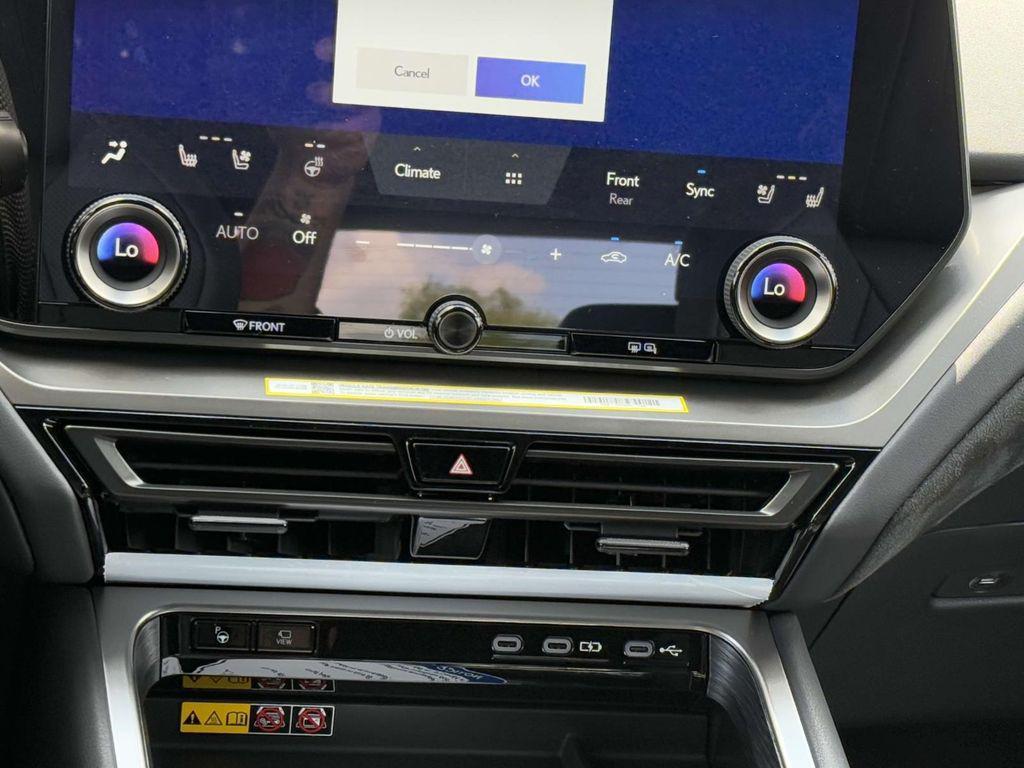 new 2025 Lexus TX 500h car, priced at $74,260