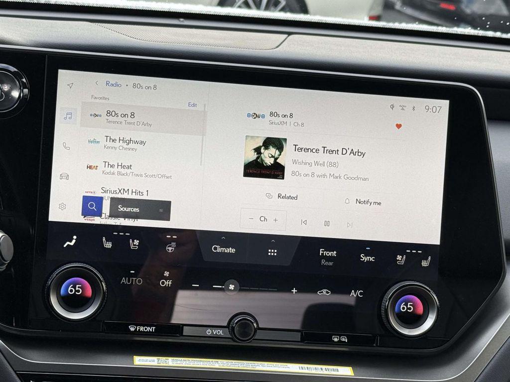 used 2025 Lexus TX 500h car, priced at $72,350